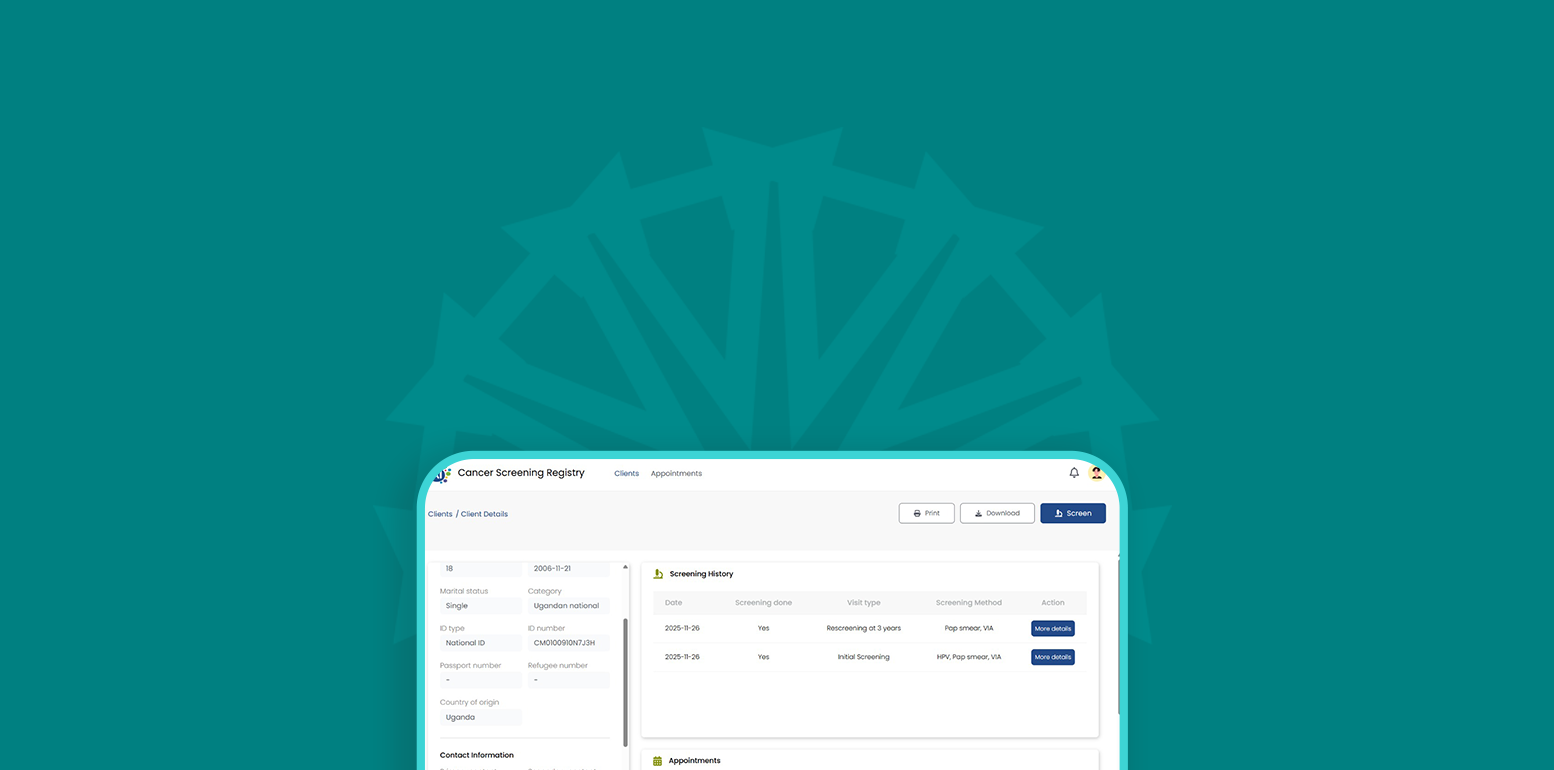 Cervisight Dashboard